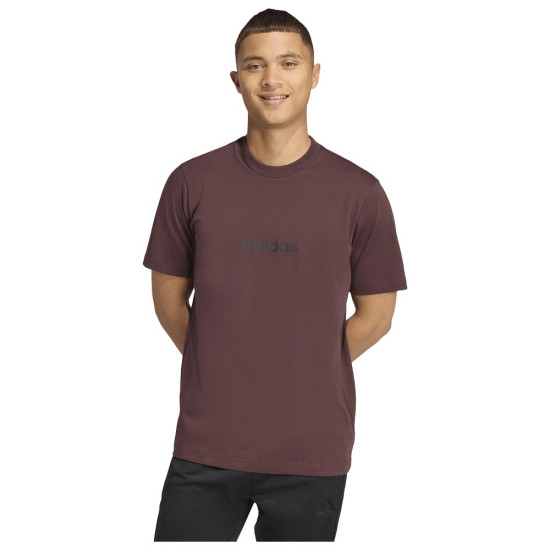 Adidas Ανδρική κοντομάνικη μπλούζα Essentials Linear Single Jersey Tee